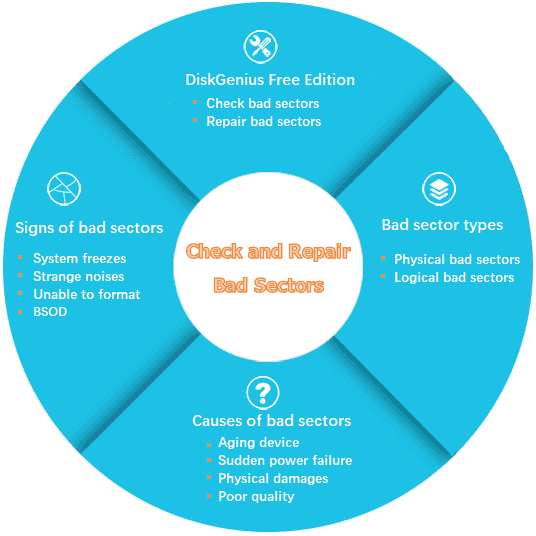 Check and Repair Bad Sectors