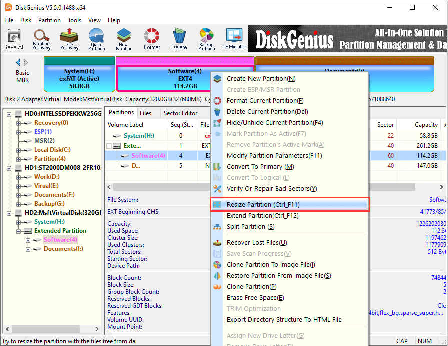 Disk Partition Software