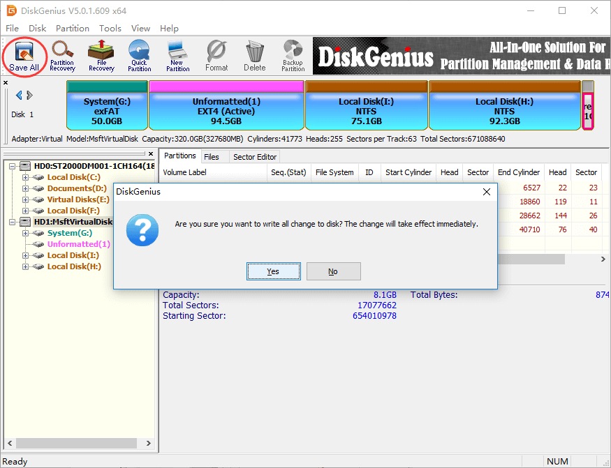 format EXT4/3/2 in Windows 