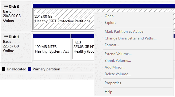 GPT Protective Partition