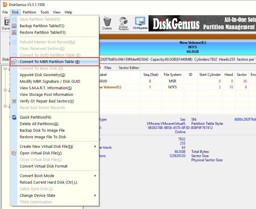 Windows cannot be installed to this disk