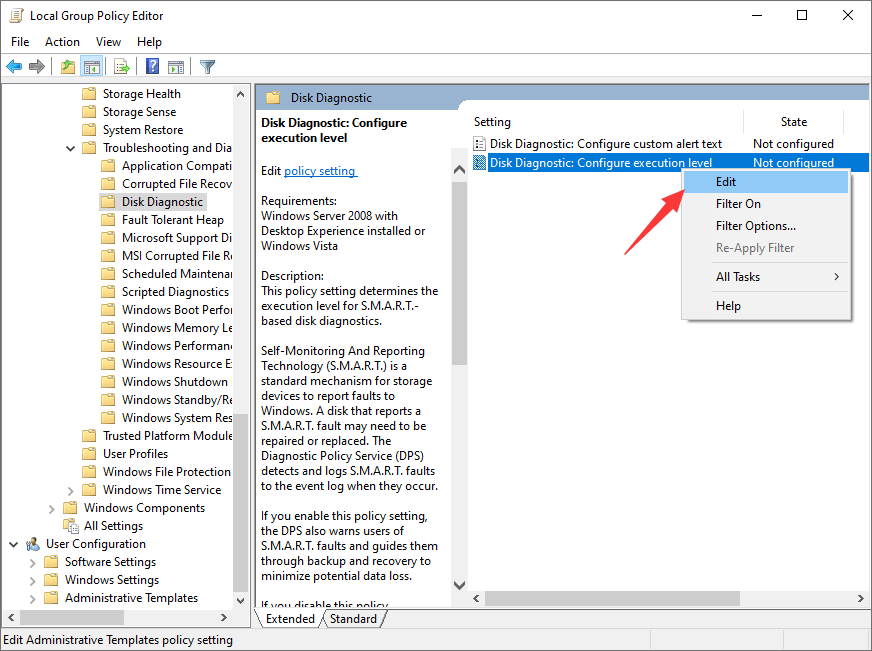 Windows detected a hard disk problem